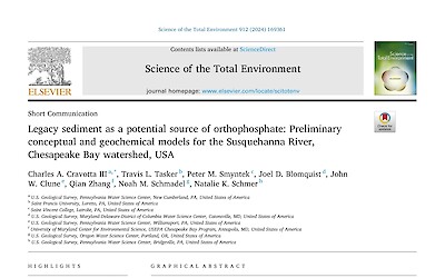 Legacy sediment as a potential source of orthophosphate: Preliminary conceptual and geochemical models for the Susquehanna River, Chesapeake Bay watershed, USA (Page 1)